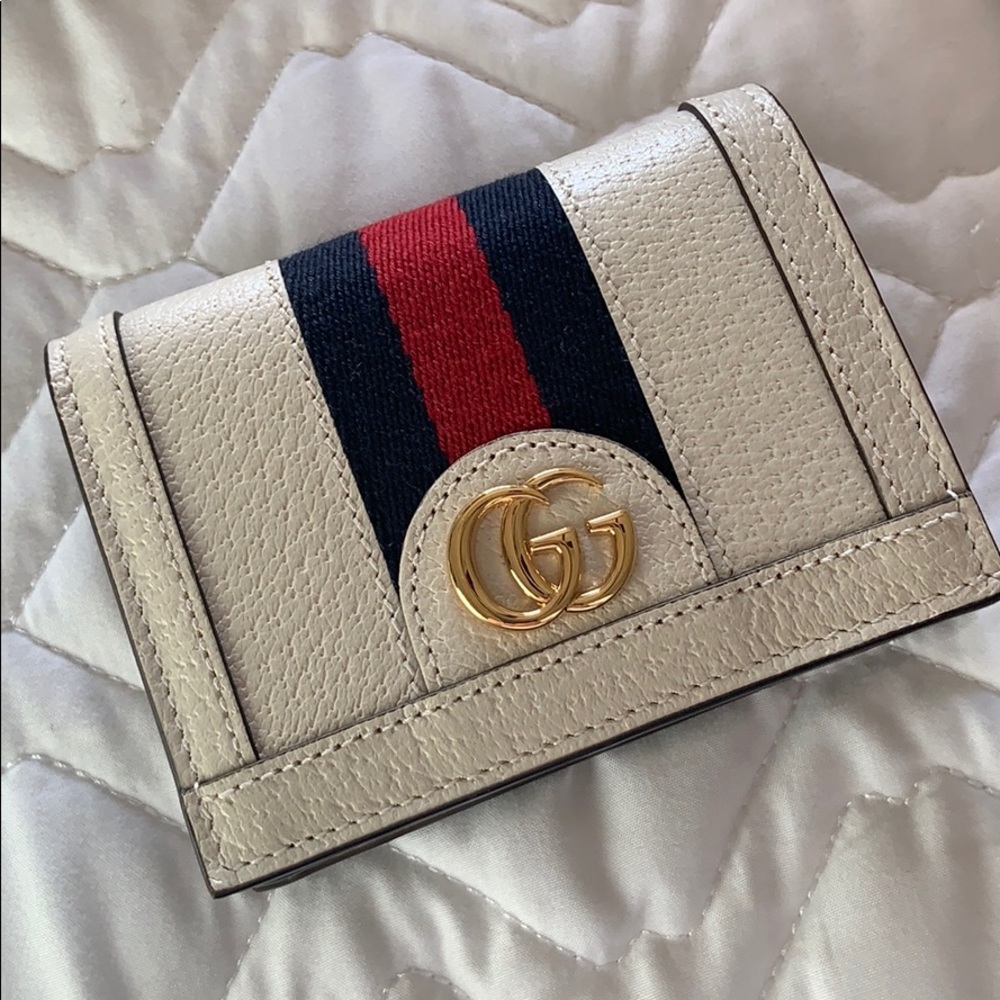 Gucci Ophidia Leather Card Case